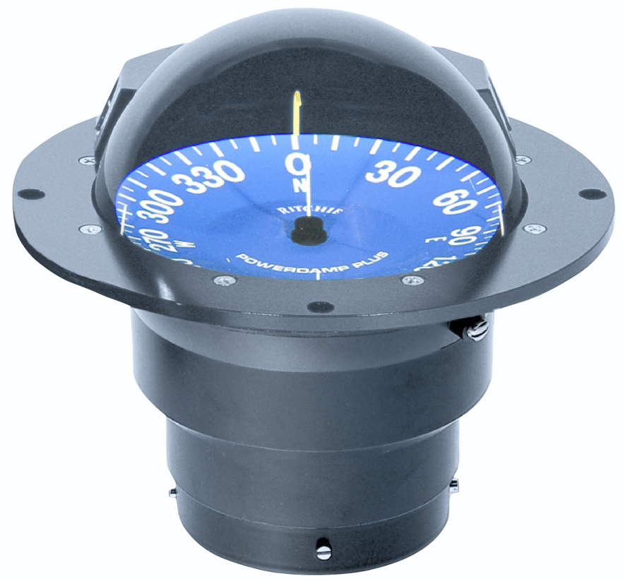 Ritchie Kompas model Supersport SS-2000W  12V  inbouwkompas  roos Ø114 3mm / 5º  wit