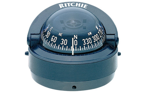 Ritchie Kompas model Explorer S-53G  12V  opbouwkompas  roos Ø69 9mm / 5º  grijs