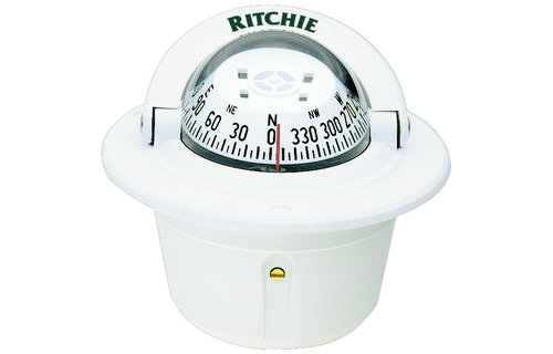 Ritchie Kompas model Voyager B-80  12V  beugelkompas  roos Ø76 2mm / 5º  zwart