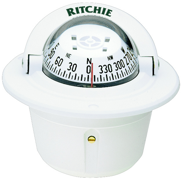 Ritchie Kompas model Voyager B-80  12V  beugelkompas  roos Ø76 2mm / 5º  zwart