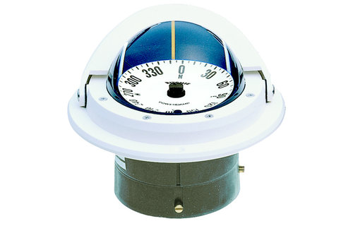 Ritchie Kompas model Voyager F-82W  12V  inbouwkompas  roos Ø76 2mm / 5º  wit