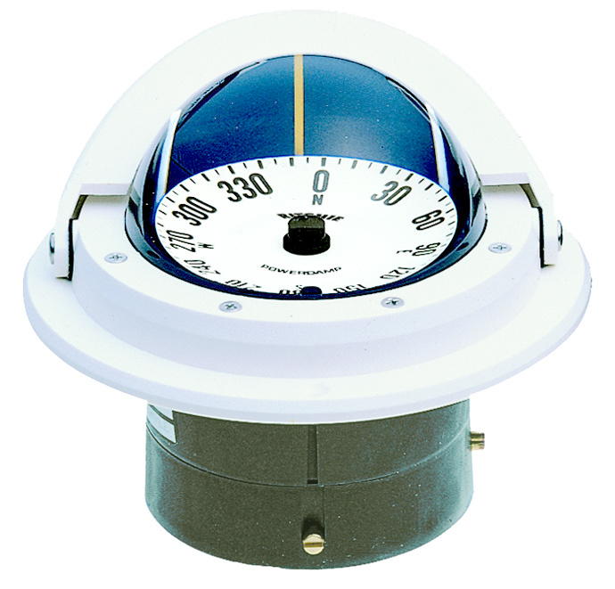 Ritchie Kompas model Voyager F-82W  12V  inbouwkompas  roos Ø76 2mm / 5º  wit