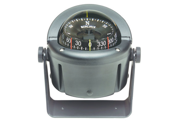 Ritchie Kompas model Helmsman  HB-741  12V  beugelkompas  roos Ø93 5mm / 5º  zwart