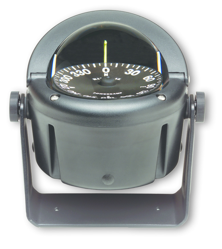 Ritchie Kompas model Helmsman HB-741 12V beugelkompas roos Ø93 5mm / 5º zwart