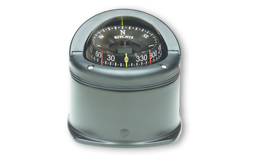 Ritchie Kompas model Helmsman HF-742 12V inbouwkompas roos Ø95mm / 5º zwart