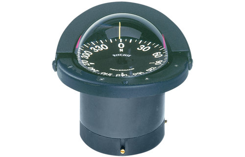 Ritchie Kompas model Navigator FN-201  inbouwkompas  12V  roos Ø114 3mm / 5º  zwart