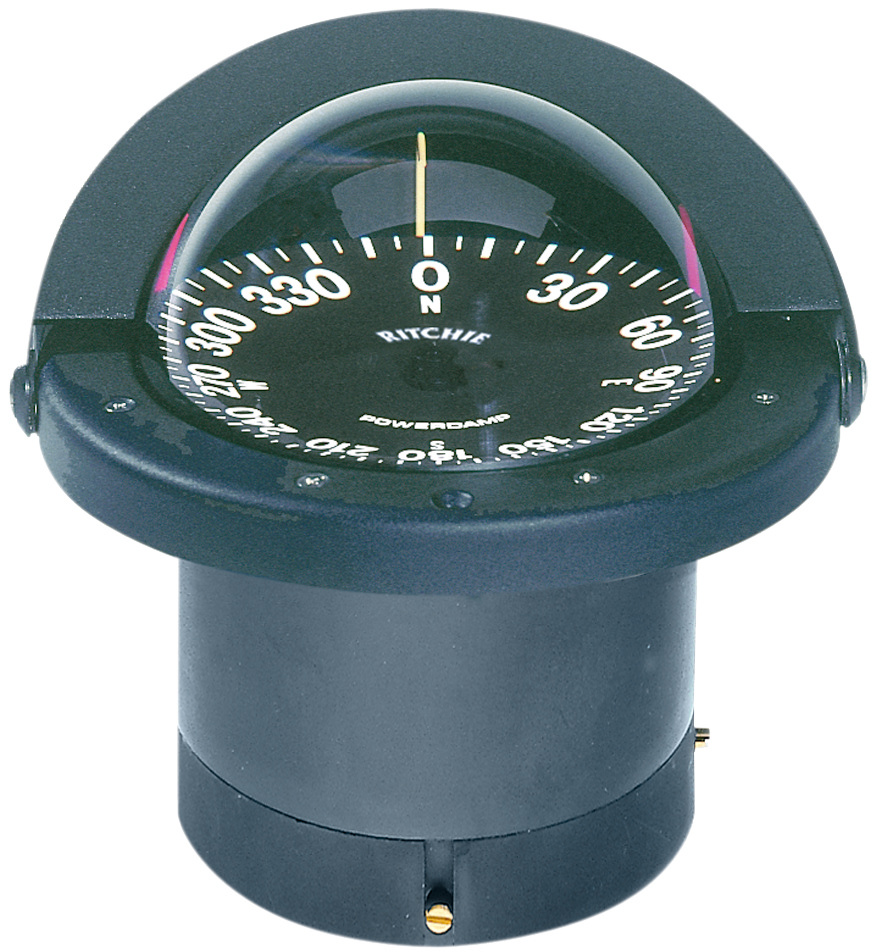 Ritchie Kompas model Navigator FN-201  inbouwkompas  12V  roos Ø114 3mm / 5º  zwart