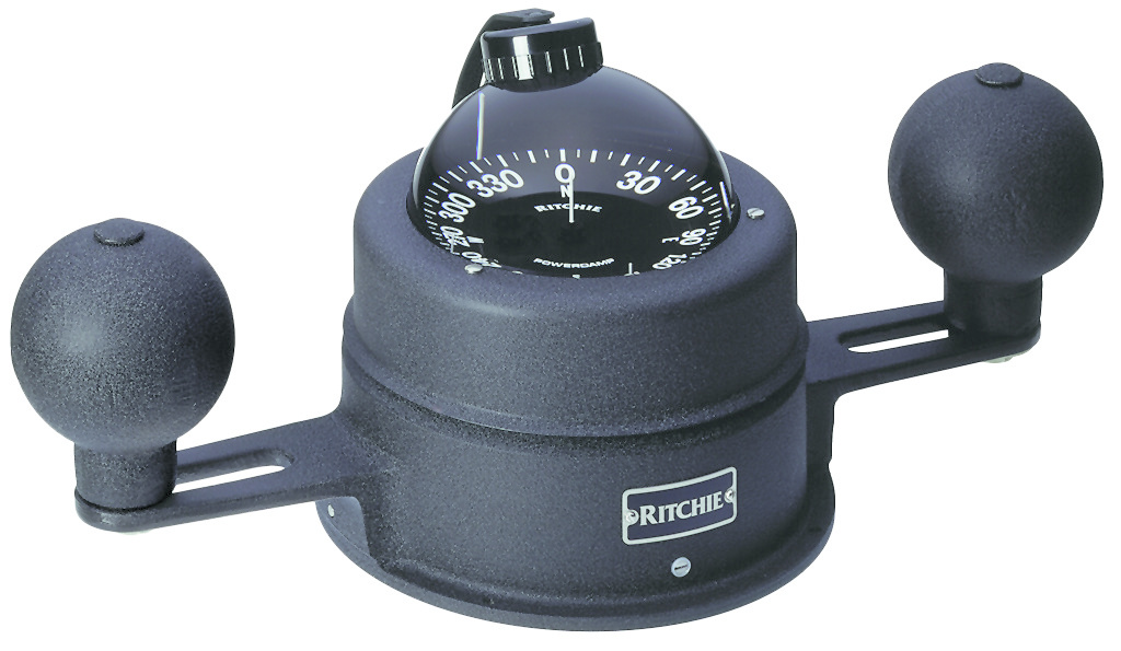 Ritchie kompas model Globemaster B-453  12/24/32V  opbouwkompas  roos Ø127mm / 2 of 5º  zwart