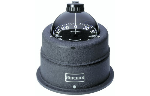 Ritchie kompas model Globemaster C-463  12/24/32V  opbouwkompas  roos Ø152 4mm / 2 of 5º  chrome