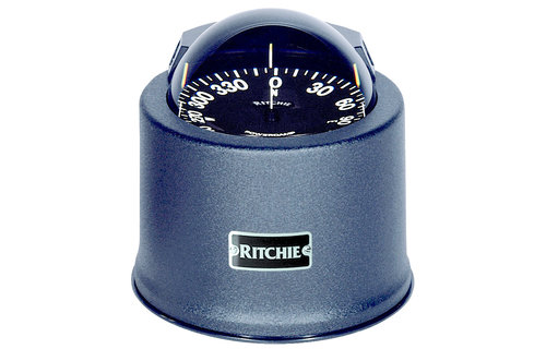 Ritchie Kompas model Globemaster SP-5-C  12/24/32V  opbouw  Ø127mm / 2 of 5º  RVS (motor & zeil)