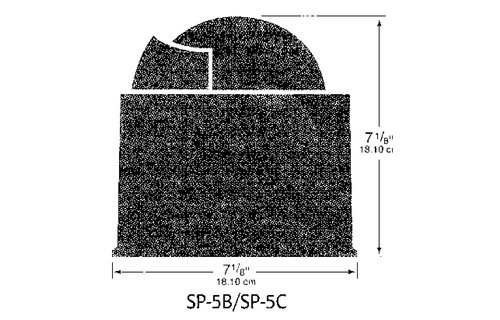 Ritchie Kompas model Globemaster SP-5-C  12/24/32V  opbouw  Ø127mm / 2 of 5º  RVS (motor & zeil)