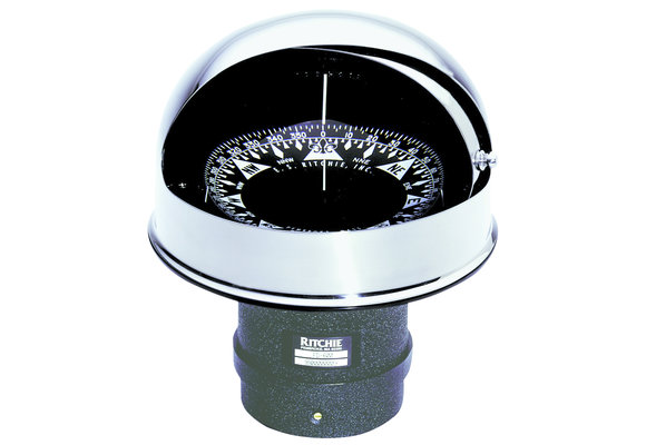 Ritchie Kompas model Globemaster FD-600-P  12/24/32V  inbouw  Ø152 4mm / 2 of 5º  RVS (motor)