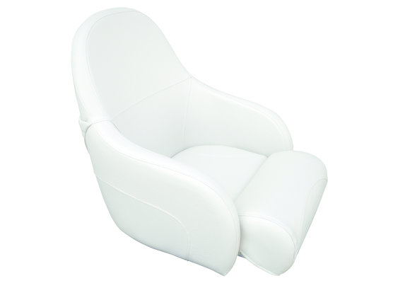 Allpa Stuurstoel model Naxus Flip Up  wit (slide plate nodig)