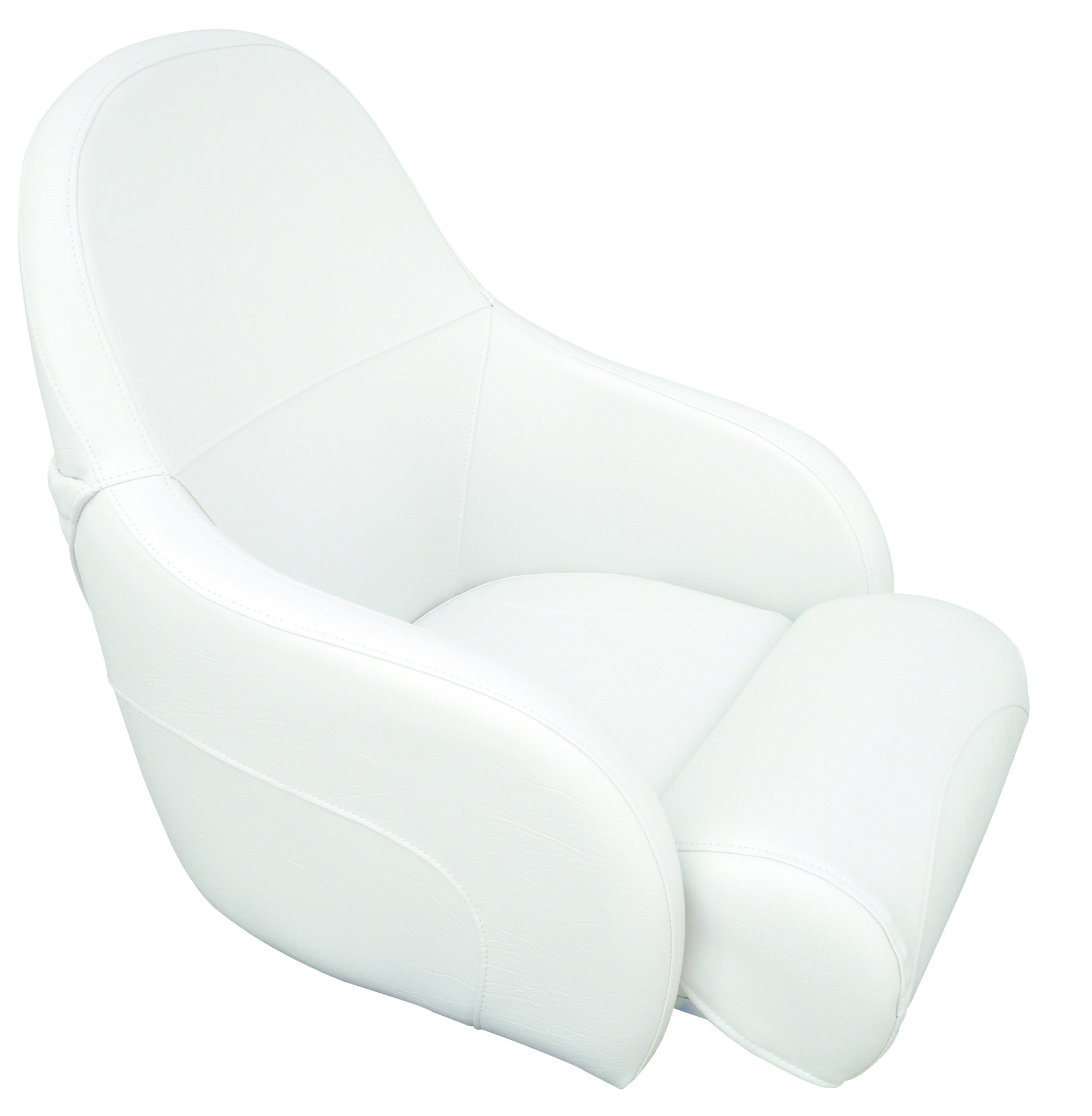 Allpa Stuurstoel model Naxus Flip Up wit (slide plate nodig)