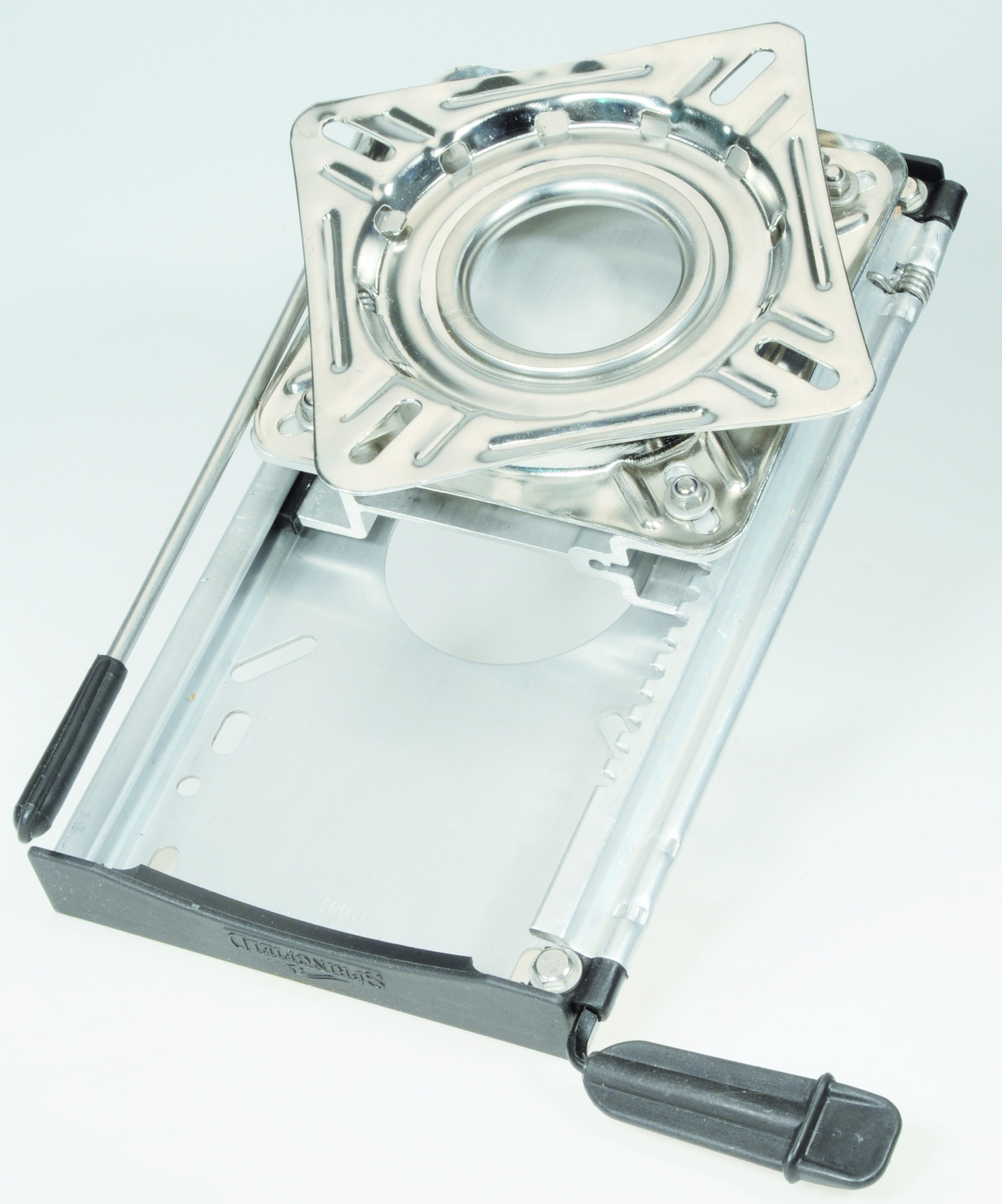 Allpa Plug-in aluminium voetplaat Ø230mm