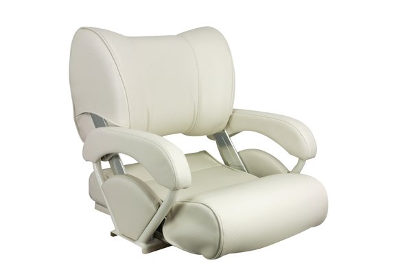 Allpa Stuurstoel model Twin 46 Flip-Back & Up  wit