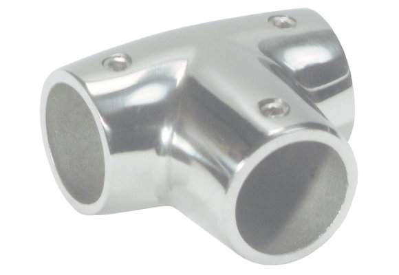 Allpa RVS T-stuk universeel 90°