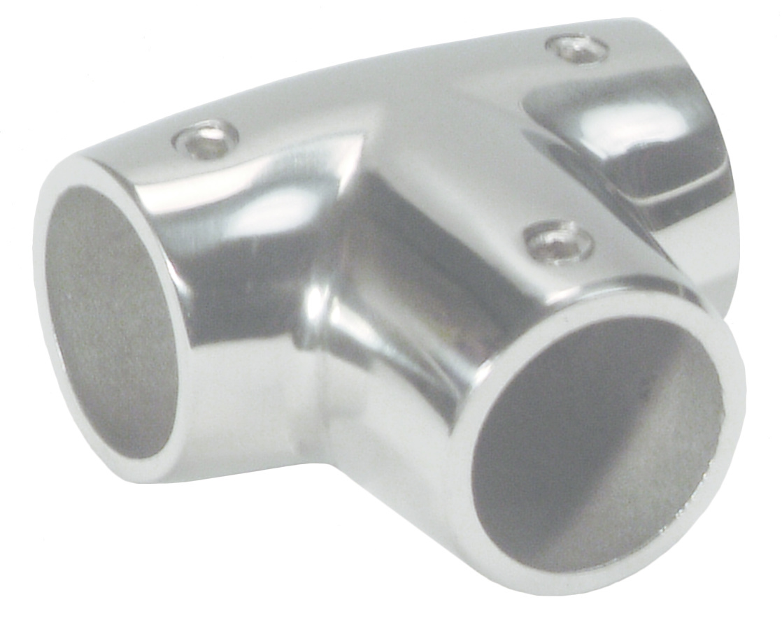 Allpa RVS T-stuk universeel 90°