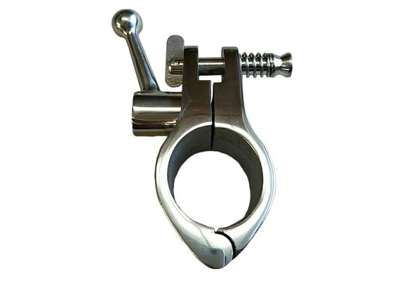 Allpa RVS Railingeindstuk 60°  Ø22 25mm  H=37mm