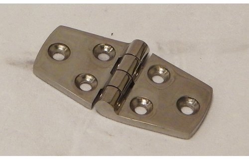 Allpa RVS gegoten scharnier  102x38mm