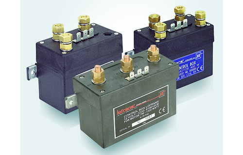 Lofrans Relaisbox 24V/150A  500-1700W  3-polig  waterdicht