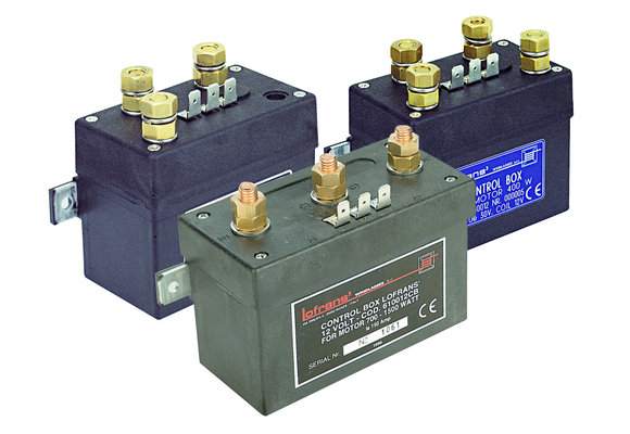Lofrans windlasses Relaisbox 12V/130A  500-1700W  4-polig  waterdicht