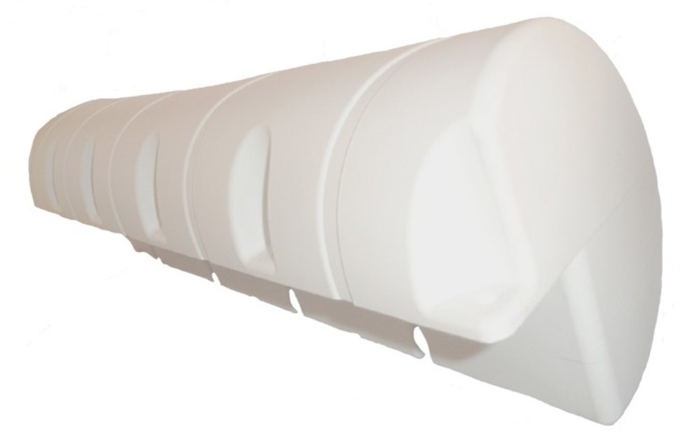 Allpa Dockfender 1100x240x240mm 6 0kg wit (maat 2)
