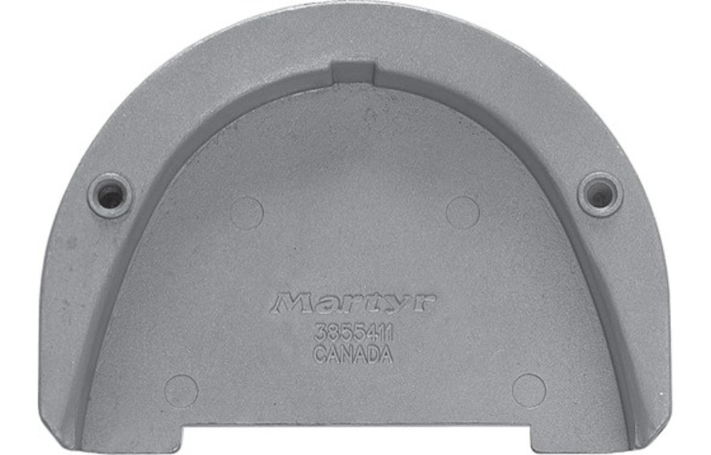 Allpa Zinkanode Volvo Penta sterndrive transom plate for SX-drive (OEM 3855411)