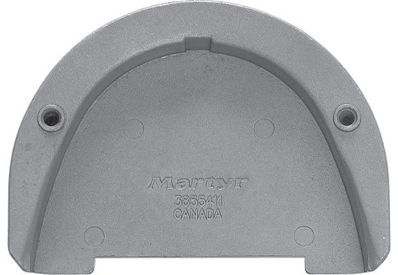 Allpa Zinkanode Volvo Penta sterndrive  transom plate for SX-drive (OEM 3855411)