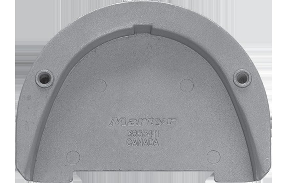 Allpa Zinkanode Volvo Penta sterndrive transom plate for SX-drive (OEM 3855411)