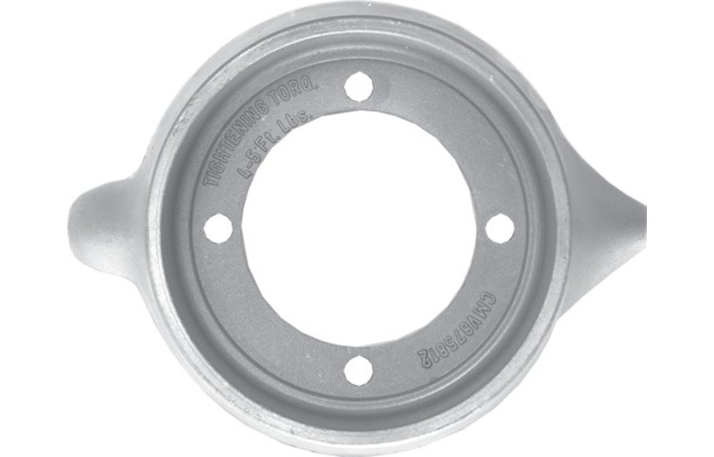 Allpa Zinkanode Volvo Penta saildrive ring 4-gats voor S-130 (OEM 875812)