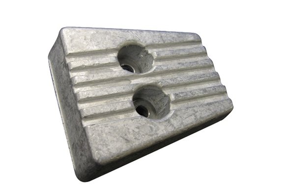 Allpa Zinkanode Volvo Penta sterndrive  transom shield for SXA / DPS (OEM 3841427)