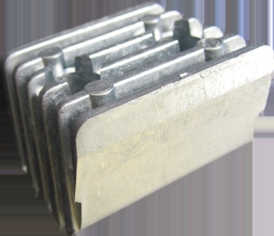 Allpa Zinkanode Volvo Penta sterndrive HP transom shield for SXA / DP-X (OEM 873395)