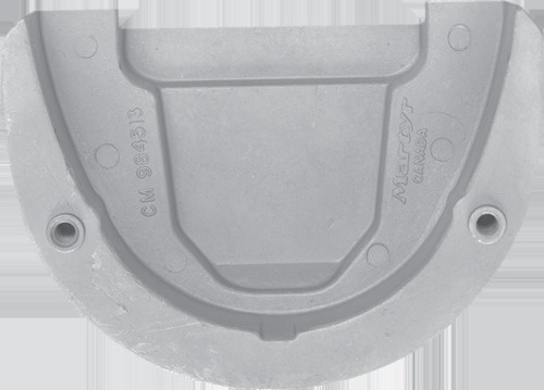 Allpa Zinkanode OMC / sterndrive Transom Plate (OEM 984513)