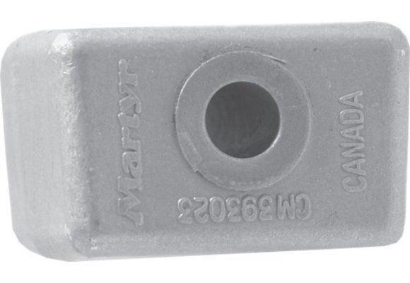 Allpa Zinkanode OMC / Johnson / Evinrude  Block V4/V6 (OEM 393023)