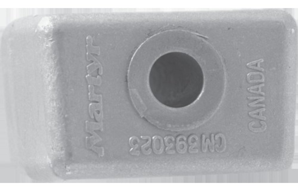Allpa Zinkanode OMC / Johnson / Evinrude Block V4/V6 (OEM 393023)