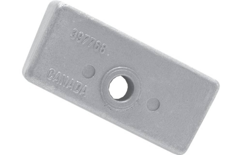 Allpa Zinkanode OMC / Johnson / Evinrude Block (OEM 398331)