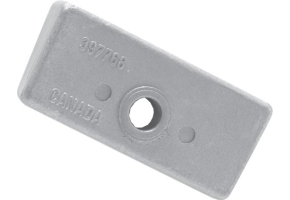 Allpa Zinkanode OMC / Johnson / Evinrude  Block (OEM 398331)