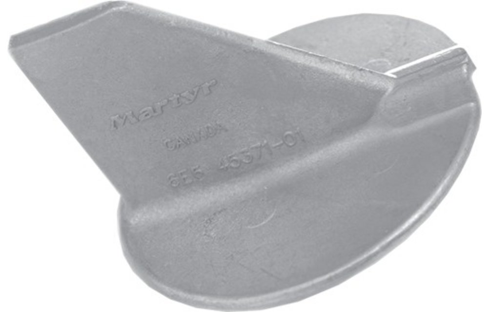 Allpa Zinkanode Yamaha outboard skeg (OEM 6E5-45371-01)