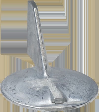 Allpa Zinkanode Yamaha outboard  skeg (OEM 6K14537102)