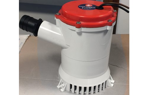Allpa Heavy Duty bilgepomp 110l/min  12V  7.5A  Ø 32+38mm-slangaansluiting