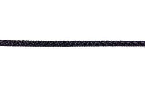 Allpa 16-Voudig gevlochten landvast met handgemaakte oogsplits 10mm  zwart  L=6,5Mtr