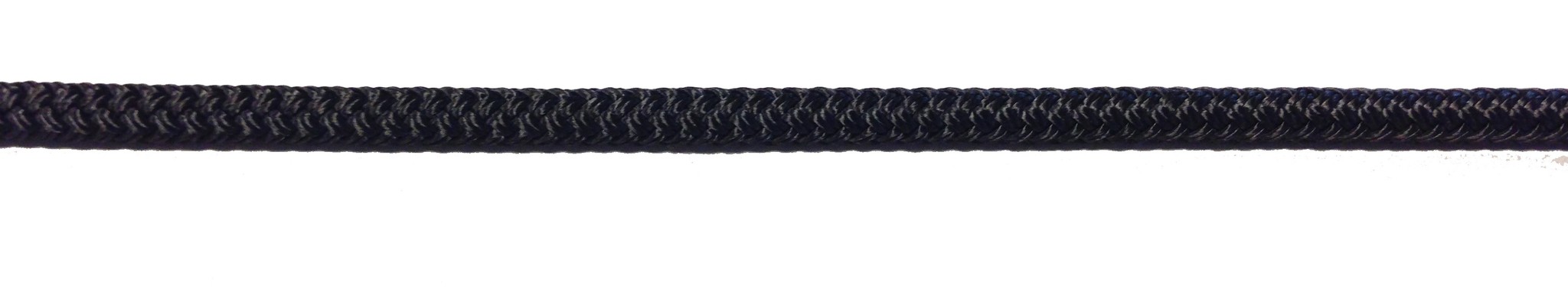 Allpa 16-Voudig gevlochten landvast met handgemaakte oogsplits 14mm zwart L=12Mtr