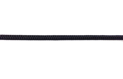 Allpa 16-Voudig gevlochten landvast met handgemaakte oogsplits 14mm  zwart  L=12Mtr