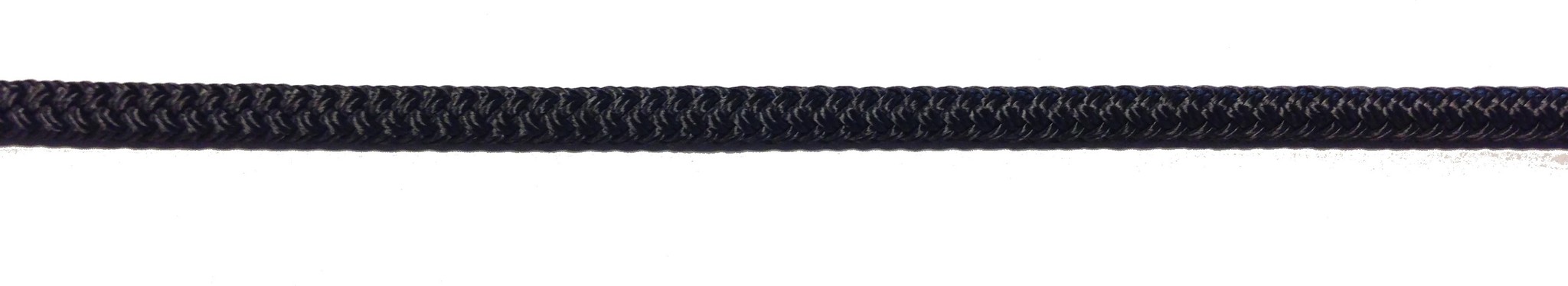Allpa 16-Voudig gevlochten landvast met handgemaakte oogsplits 14mm zwart L=12Mtr