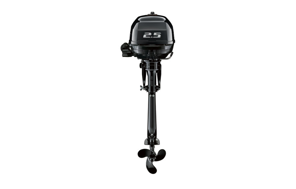 Suzuki  buitenboord motor 2.5pk - DF2.5 - Kortstaart - Zwart