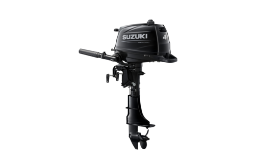 Suzuki buitenboordmotor 4 pk – DF4A - Langstaart – Zwart
