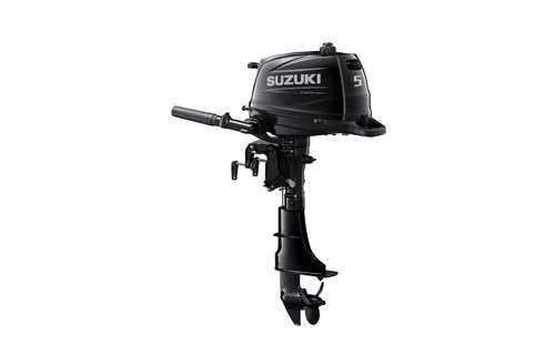 Suzuki buitenboordmotor 5pk - DF5A - Kortstaart - Zwart