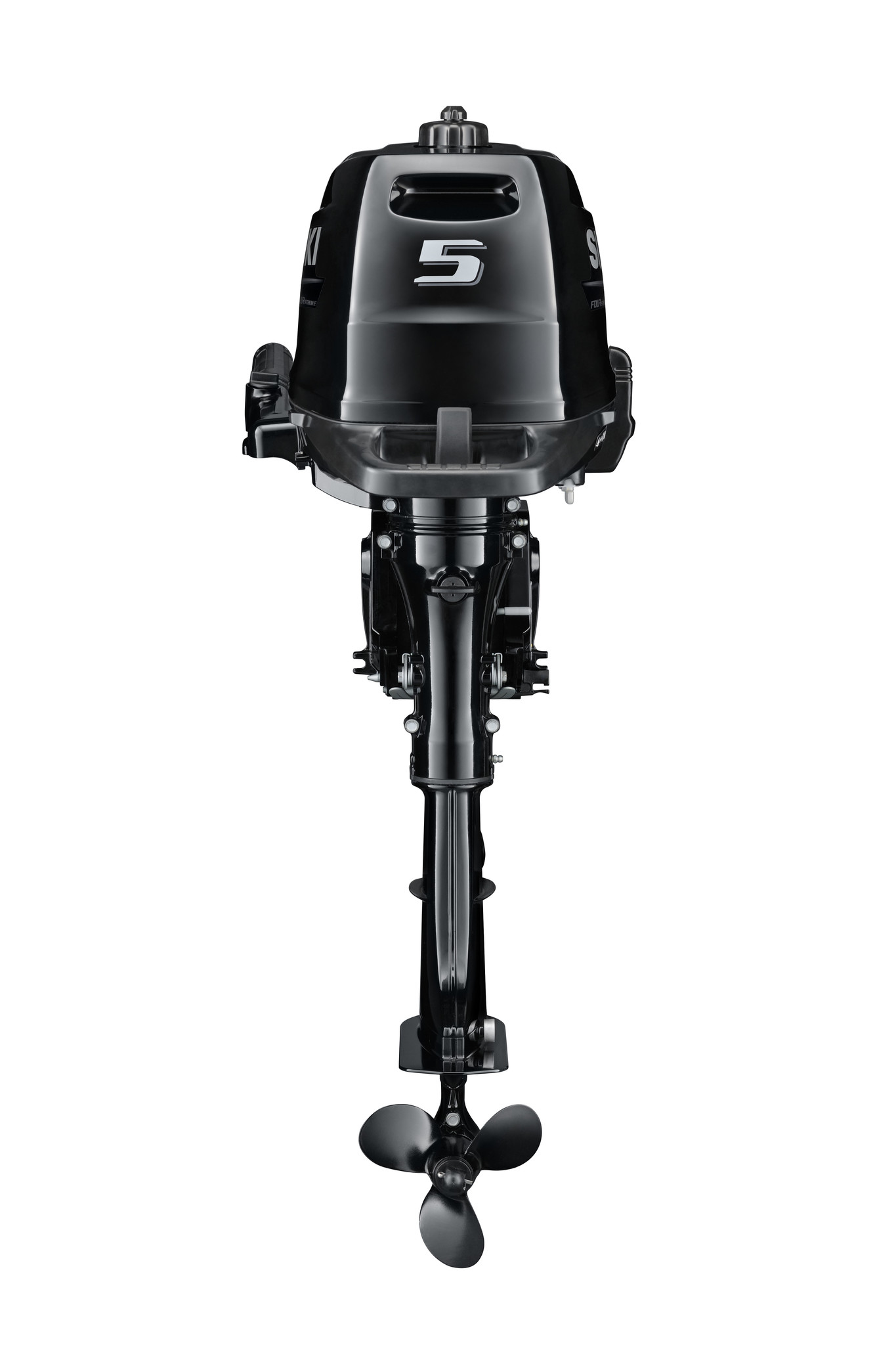 Suzuki buitenboordmotor 5pk - DF5A - Kortstaart - Zwart