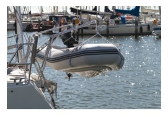 Batsystem Davit enkel DV25 voor rechte spiegel - ex blokken